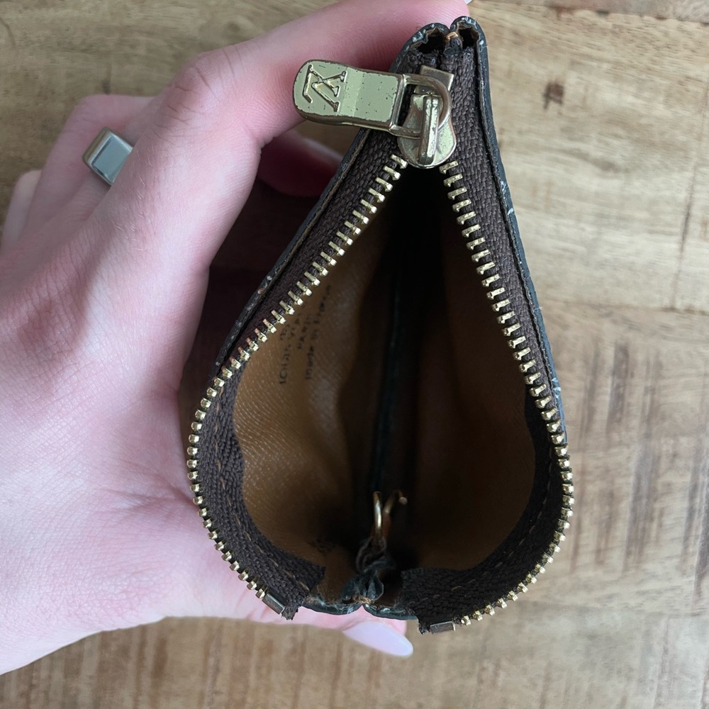 LV Brown Monogram Pouch - Picture 6 of 6